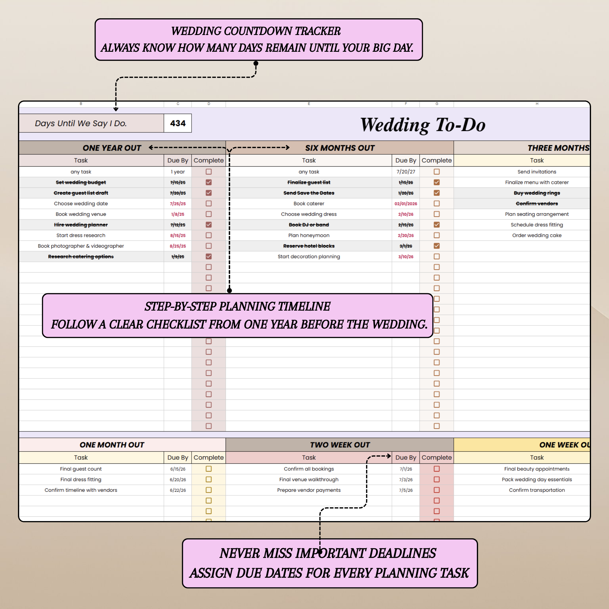 WeddingGuide – Complete Digital Wedding Planning Dashboard