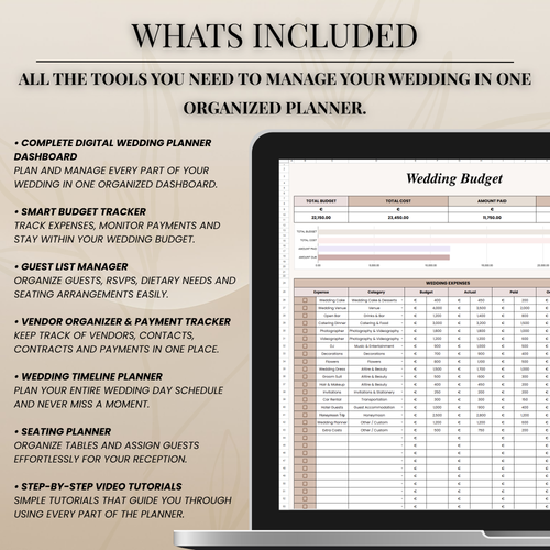 WeddingGuide – Complete Digital Wedding Planning Dashboard