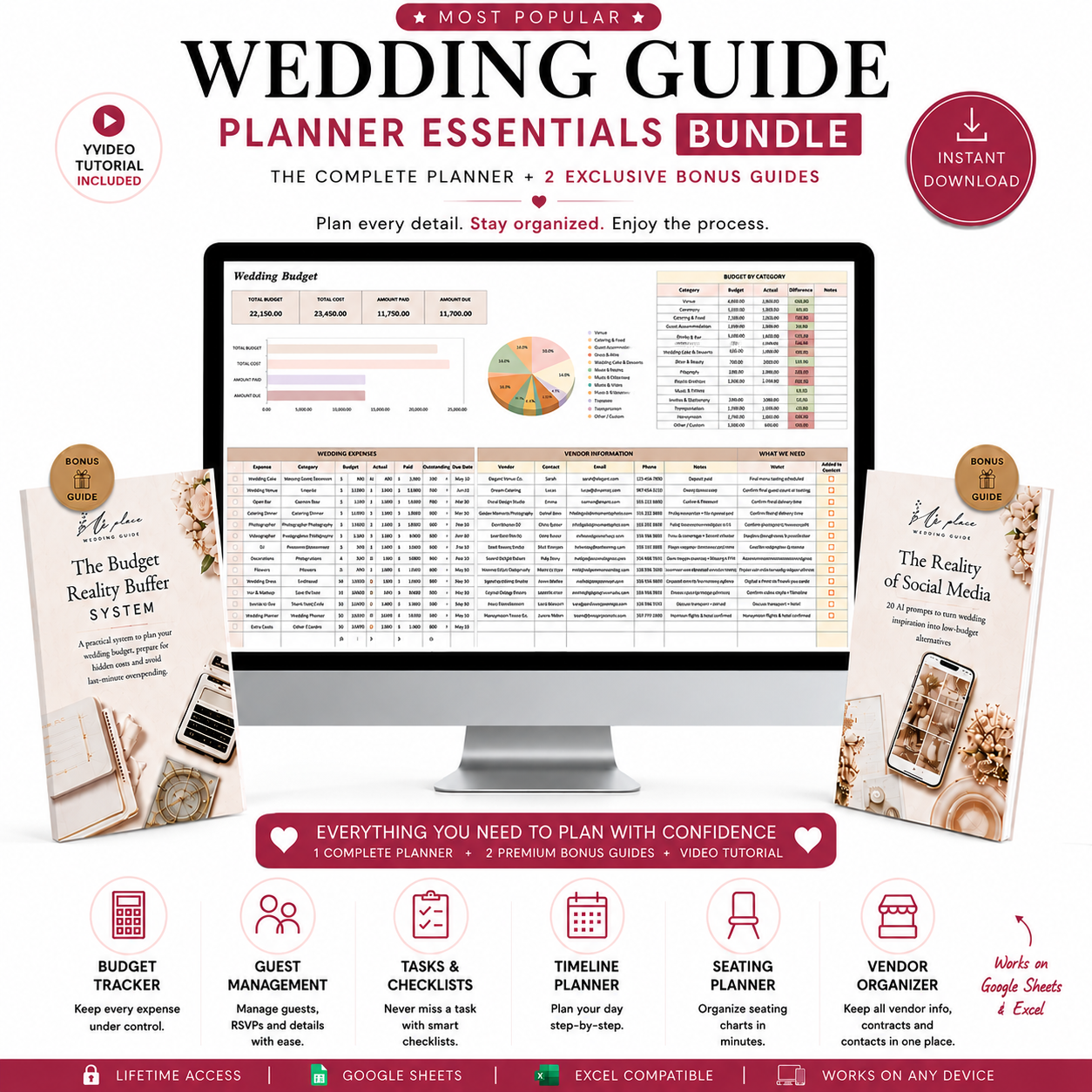 Wedding Guide – Planner Essentials Bundle